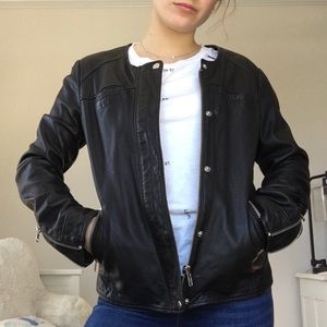 Lucky Brand Black Leather Jacket